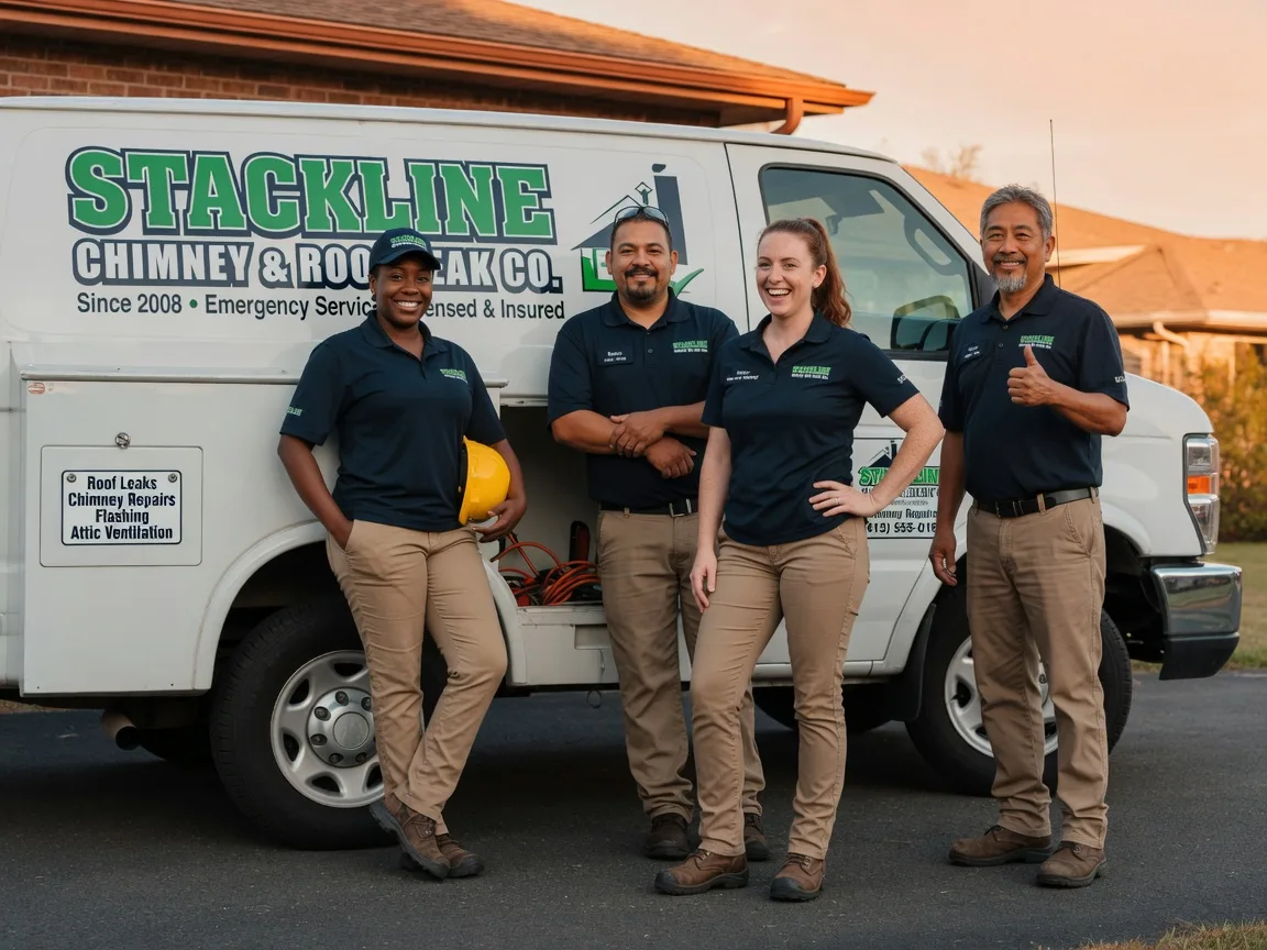 Chimney flashing repair company in Forks, WA